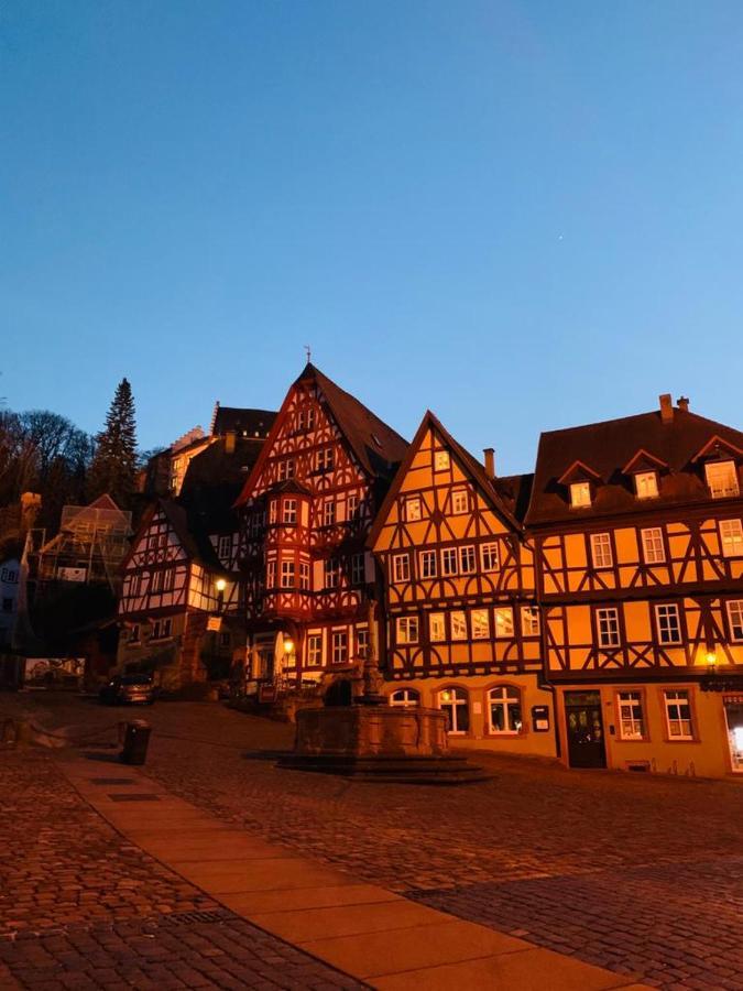 Hotel Fremdenzimmer am Brunnen Großheubach Exterior foto